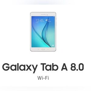 Samsung Galaxy Tablet - White